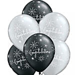 Set of 10 Congratulation Balloons