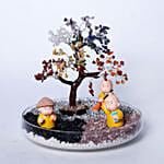 Wish Tree N Buddha Dish Garden