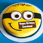 Happy Birthday Minion Cake