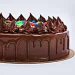 Yummy Chocolate Drip And M&M Cake 8 Portion