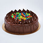 Yummy Chocolate Drip And M&M Cake 12 Portion