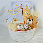 Attractive Basket Baby Gift Hamper