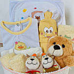 Attractive Basket Baby Gift Hamper