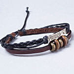 Unisex Leather Friendship Bracelet