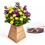 Friendship Band and Flower in Box