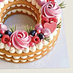 Designer Mixed Berries Red Velvet Cake