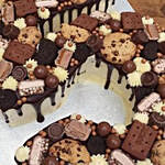 Number 5 Chocolates Cookies Vanilla Cake