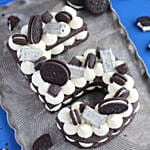 Number 5 Oreo Cookies Chocolate Cake