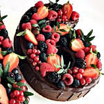 Number 16 Mixed Berries Vanilla Cake