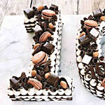 Yummy Number 10 Macarons Chocolate Cake