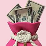 3d Money Bag Cake Chocolate