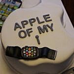 3D Themed Apple Watch Cake Marble