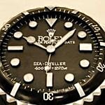 Black Rolex 3D Cake Chocolate