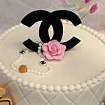 Chanel 3D Theme Cake Chocolate