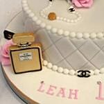 Chanel 3D Theme Cake Chocolate