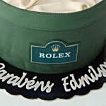Rolex Watch Designer Cake Chocolate