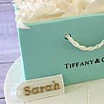 Tiffany & Co. Theme Cake Chocolate