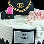 3D Chanel Handbag cake Chocolate