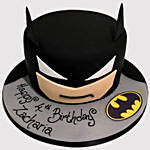 Batman Head Fondant Marble Cake