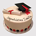 Congratulatory Graduation Marble Cake
