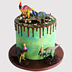 Dinosaur Party Marble Cake