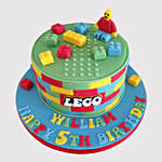Happy Lego Marble Cake