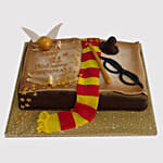 Harry Potter Themed Red Velvet Cake