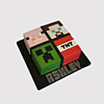 Minecraft Blocks Red Velvet Cake