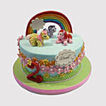 My Little Pony Marble Cake
