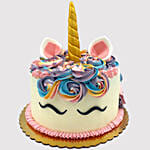 Pretty Unicorn Marble Cake