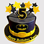 Starry Batman Marble Cake