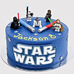 Star Wars Characters Marble Cake