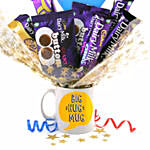 Get Well Soon Balloon & Chocolates With Coffee Mug