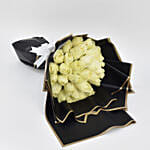 35 White Roses Designer Bouquet