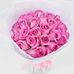100 Light Pink Roses Designer Bouquet