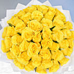 Majestic 50 Yellow Roses