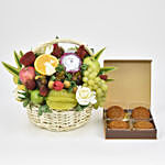 Exotic Moon Basket and Fruits Basket