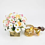 Premium Chocolates with Mid Autumn Florals