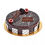 2Kg Eggless Chocolate Truffle Anniversary Cake