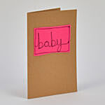 Baby Handmade Greeting Card