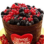 Blackberries Cake Red Velvet