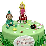 Cartoon Kids Cake Chocolate