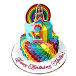 Ariel Princess Cake Chocolate