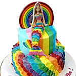 Ariel Princess Cake Chocolate