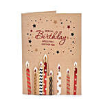 Birthday Balloon Flower and Card Combo