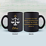 Black Mug For Libra