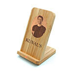Personalised Photo Bamboo Accessories Gift Set