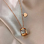 Hourglass Love Necklace