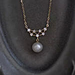 Pearl CZ Necklace
