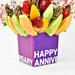 Happy Anniversary Fruit Arrangement